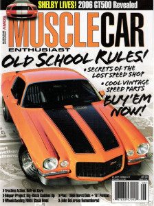 MUSCLECAR ENTHUSIAST 2005 JUNE -NEW GT500, HURST/OLDS